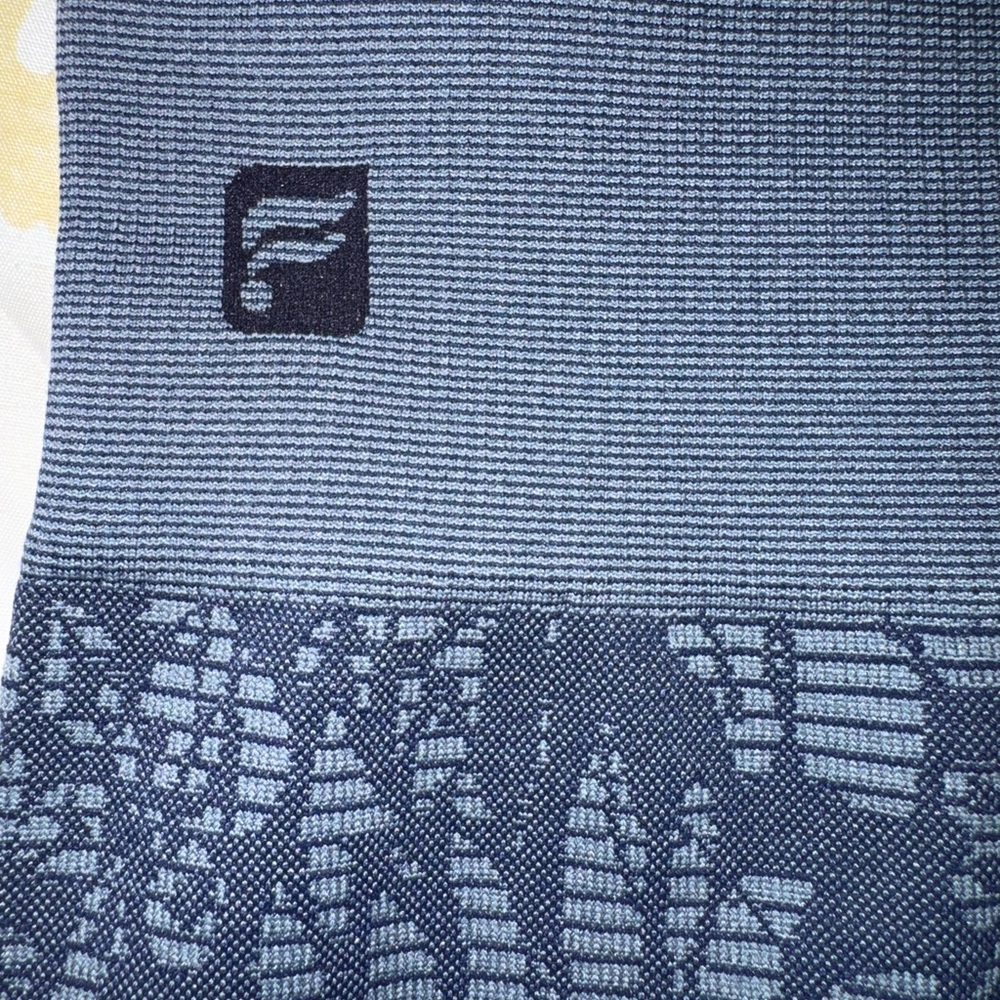 Fabletics Textured Gray Pattern Leggings - image 3